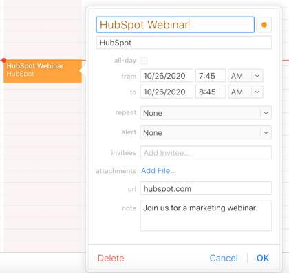 How to Insert Google Calendar, Apple Calendar & Outlook Event Invites